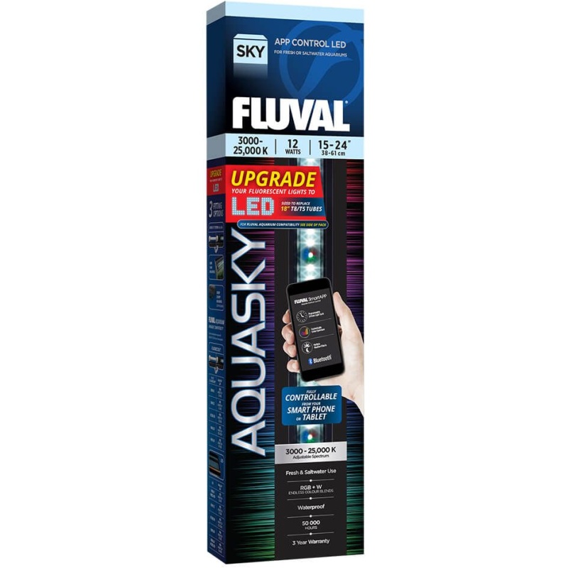Fluval Aquasky LED 12W 38-61cm (Replaces 18" Tube)