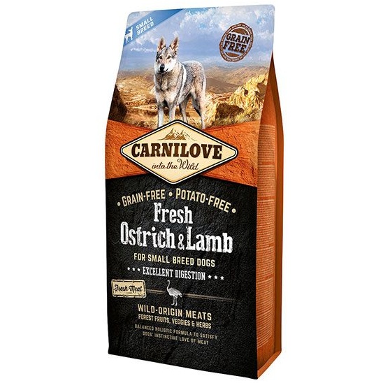 Carnilove Fresh Ostrich & Lamb Small Breed Adult