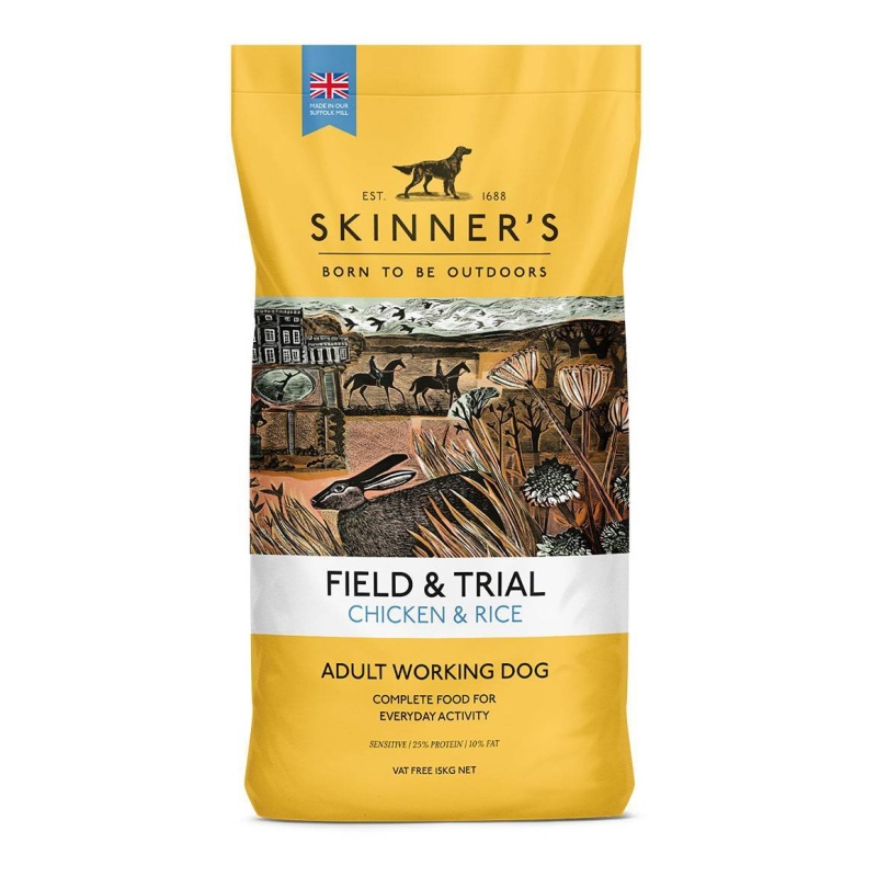 Skinners Field & Trial Adult Chicken & Rice Working Dog Food