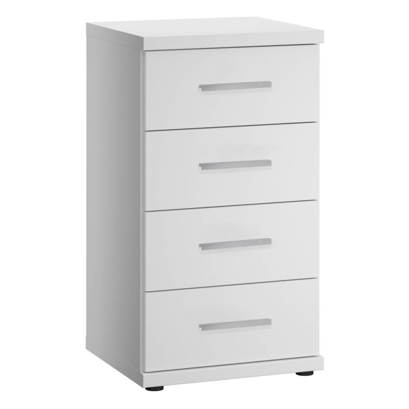 Wiemann Cambridge 4 Drawer Narrow Chest White