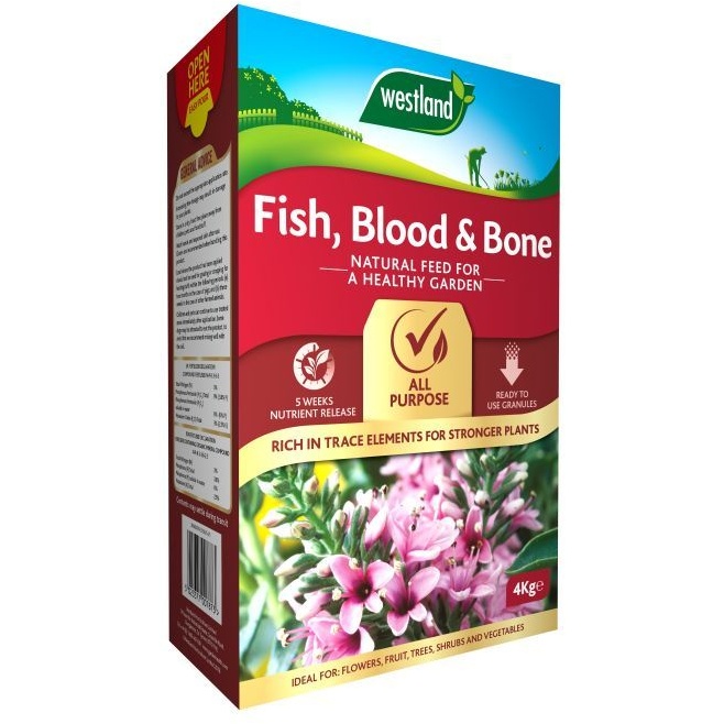 Westland Fish Blood & Bone Garden Fertiliser 4kg