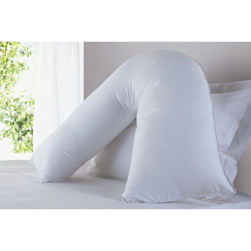 The Fine Bedding Company Back Support V-Shape Pillow