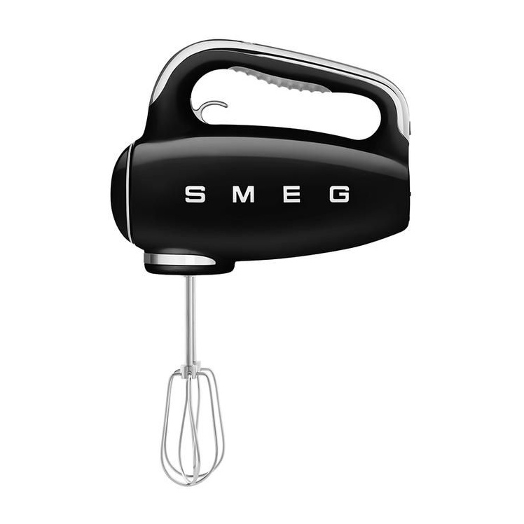 Smeg Black Hmf01bluk 50S Style Retro 250W Hand Mixer