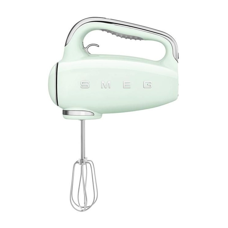 Smeg Green Hmf01pguk 50S Style Retro 250W Hand Mixer - Pastel