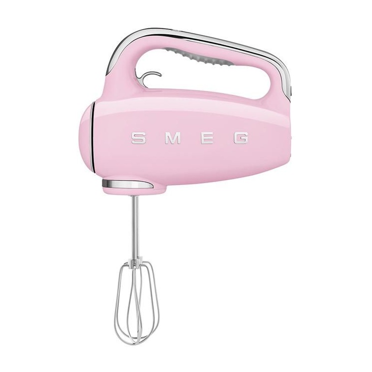 Smeg Pink Hmf01pkuk 50S Style Retro 250W Hand Mixer