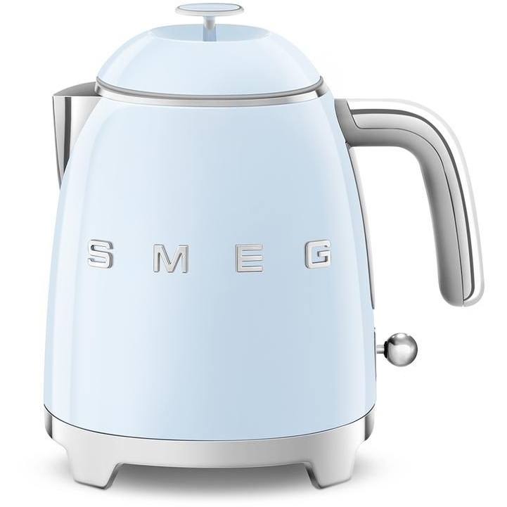 Smeg 50's Style Mini Kettle KLF05PBUK - Pastel Blue