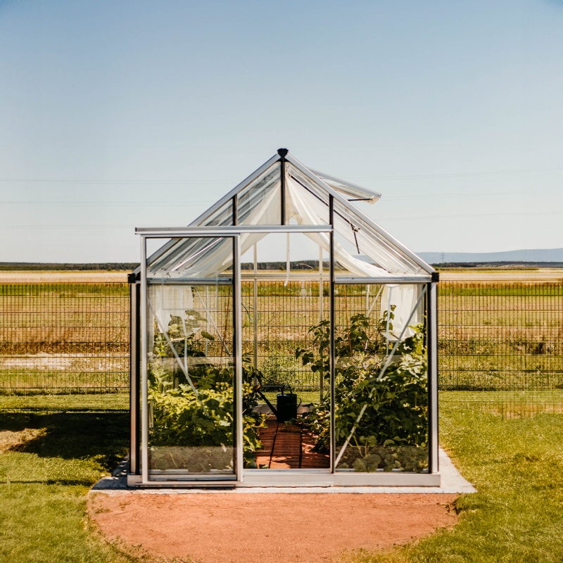 Janssens Janssens Eos Junior Tempered Glass 8ft Wide Greenhouse