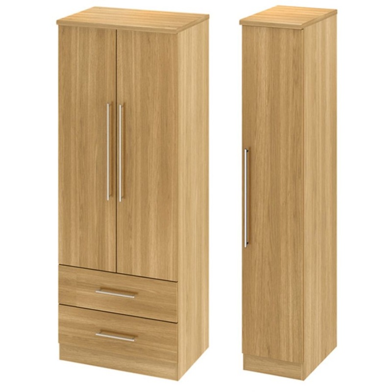 Maxwell Tall Triple 2 Drawer Robe