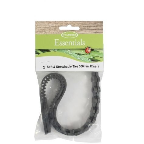 Tildenet Soft & Stretchable Ties - 30cm x2