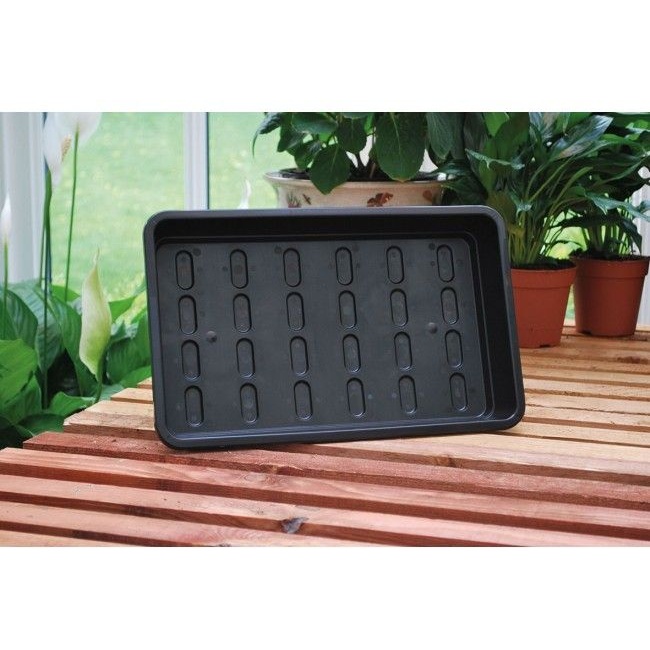 Garland Midi Garden Tray without Holes - Black