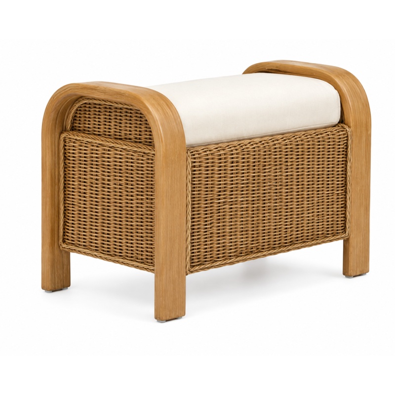 Daro Daro Waterford Footstool/Ottoman Natural Wash