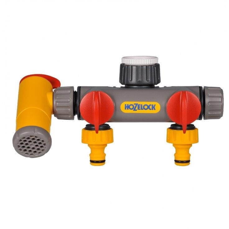 Hozelock Flow Max 3 Way Tap Connector