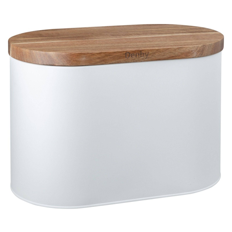 Denby White Bread Bin Downtown