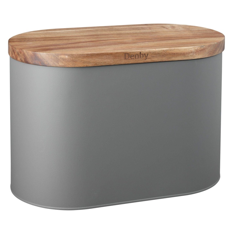 Denby Grey Bread Bin