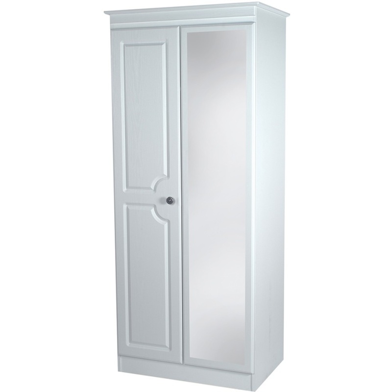 Nocton 182cm 2 Door 1 Mirror Wardrobe