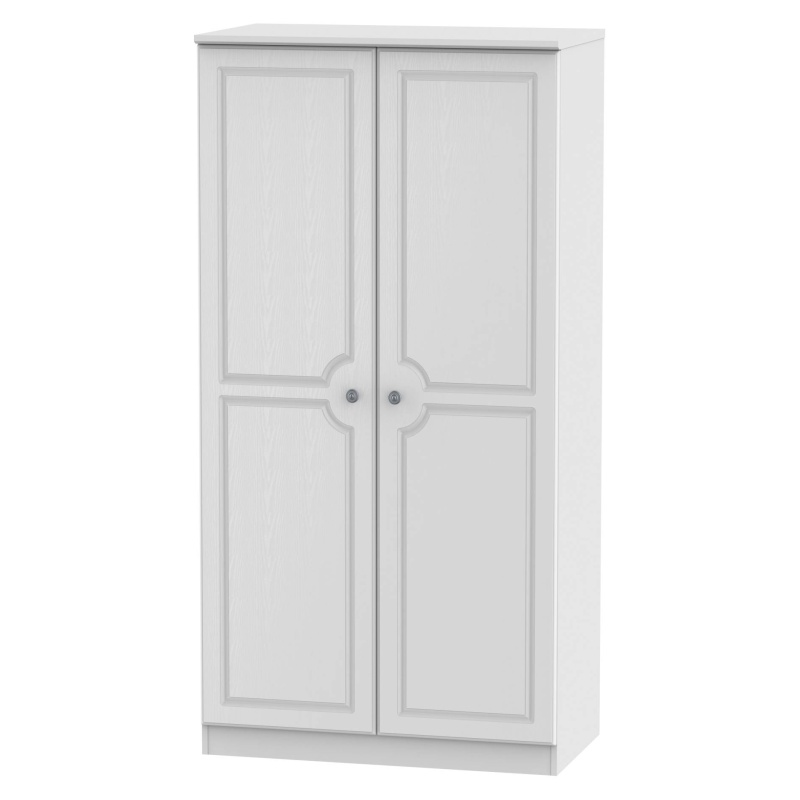 Nocton 182cm Tall 74cm Wide 2 Door Wardrobe