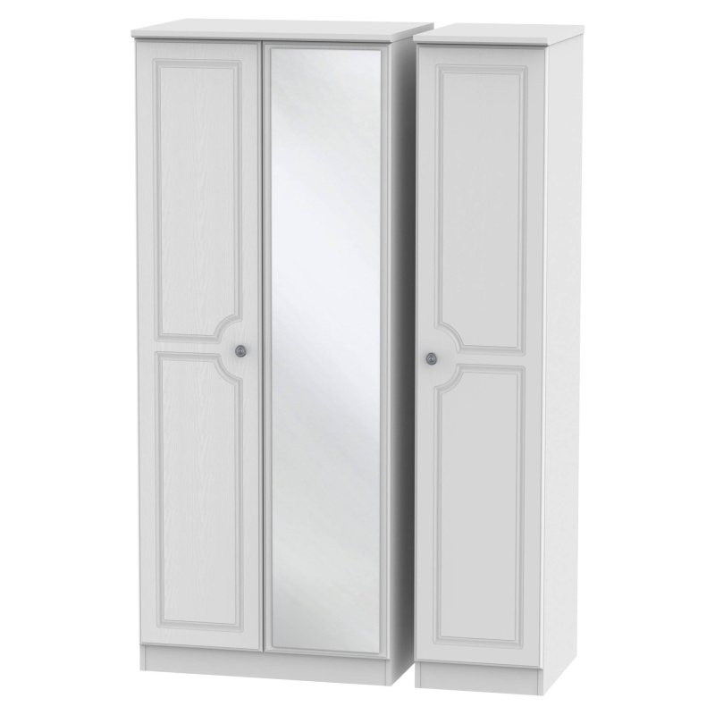 Nocton 182cm Tall 111cm Wide Mirror Wardrobe