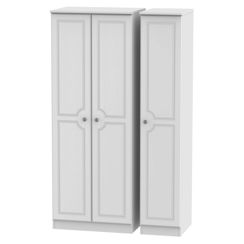 Nocton 197cm Tall 111cm Wide Plain Wardrobe