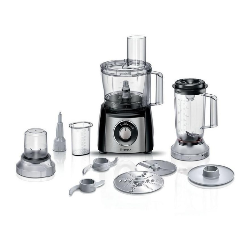 Bosch MCM3501MGB Food Processor - Black & Stainless Steel