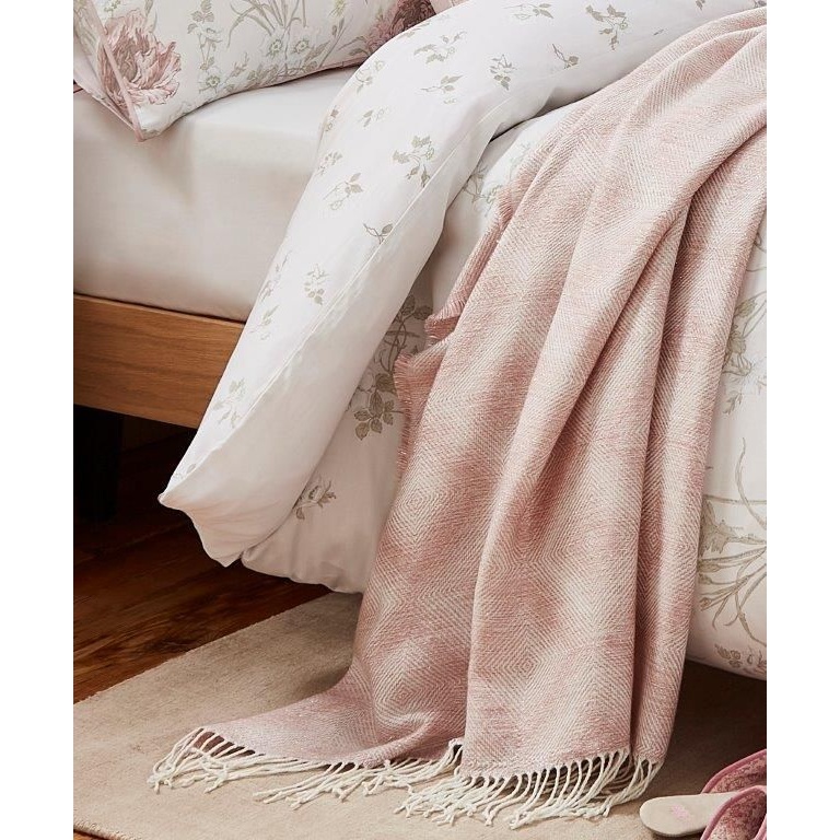 Dark blush throw blanket hotsell
