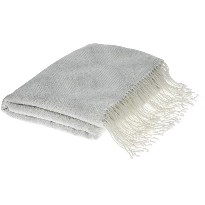 Laura Ashley Payton Silver Throw