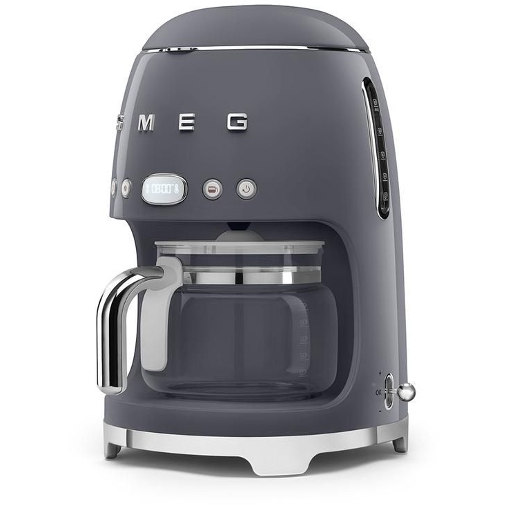 SMEG Grey 1.7L Kettle And Toaster KLF03GRUK & TSF01GRUK