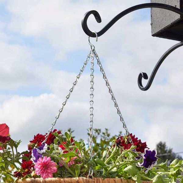 Smart Garden Replacement Basket Chain - Galvanised 3 Way Chain