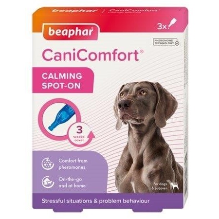 Beaphar CaniComfort Calming Spot On - 3 Pipette