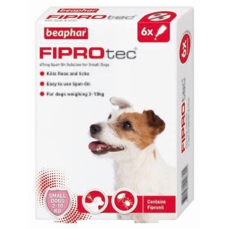 Beaphar FIPROtec Spot On Small Dog 6 Pipettes