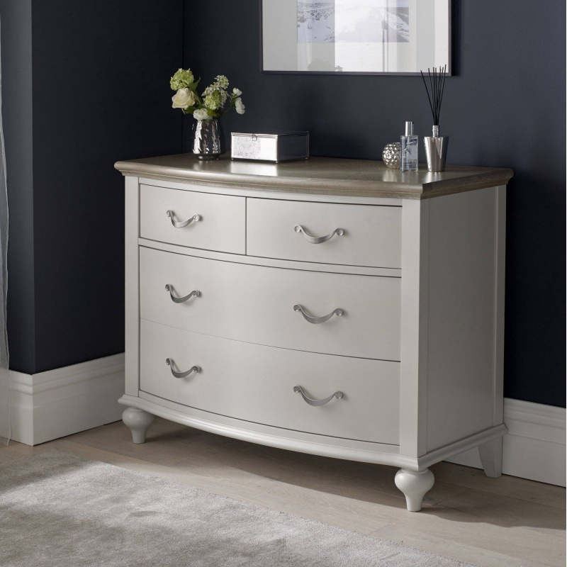 Montreal Grey Washed Oak & Soft Grey 2+2 Drawer Chest