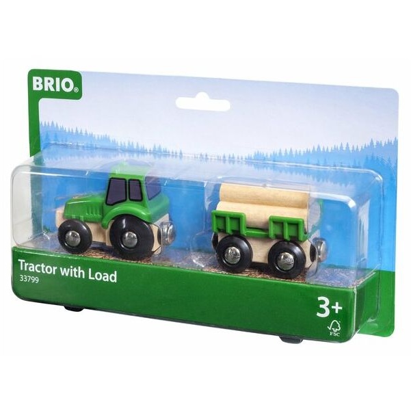 Brio World - 33799 Farm Tractor With Load