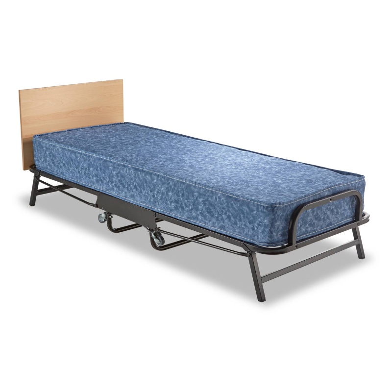 Crown Windermere Folding Bed With Waterproof Deep Sprung Mattress - Single