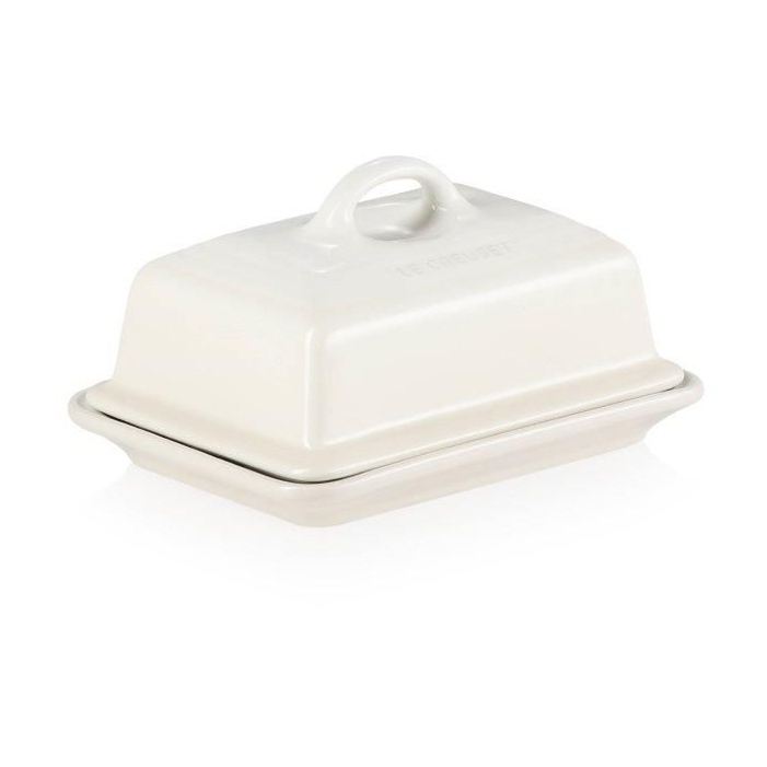 Slægtsforskning Unravel emulsion Le Creuset Butter Dish - Meringue | Downtown