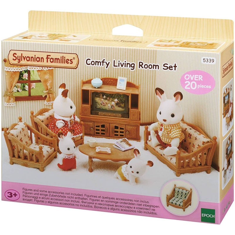 Sylvanian Families Comfy Living Room Furniture Set