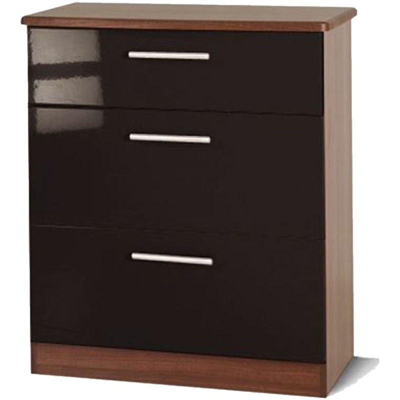 London 3 Drawer Deep Chest