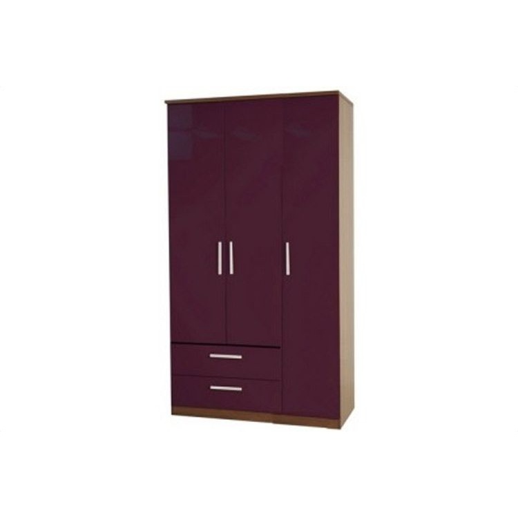 London Tall Triple 2 Drawer Robe