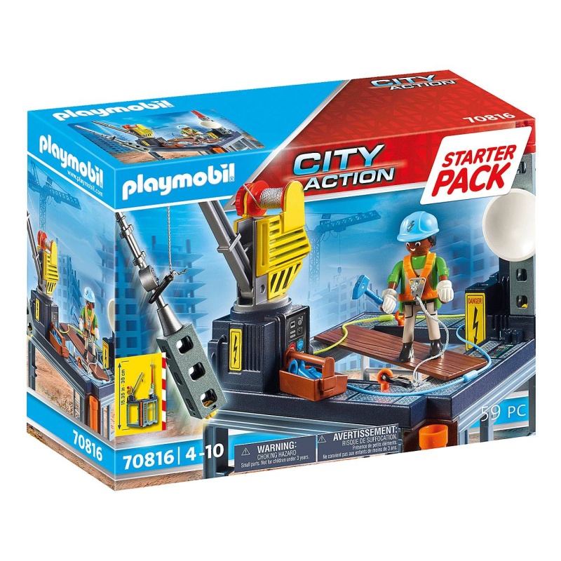 Playmobil City Action 70816 Starter Pack Construction Site