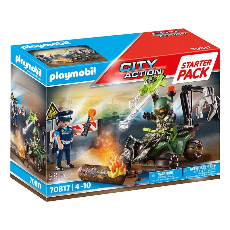 Playmobil City Action 70817 Starter Pack Police Training