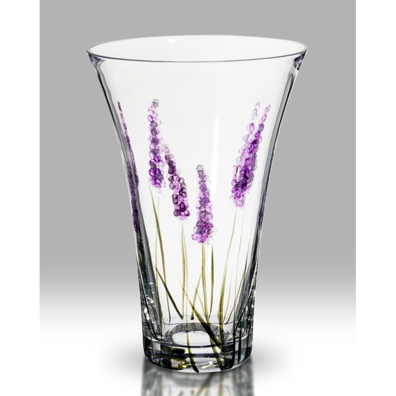 Nobile Lavender Flared Vase 19cm