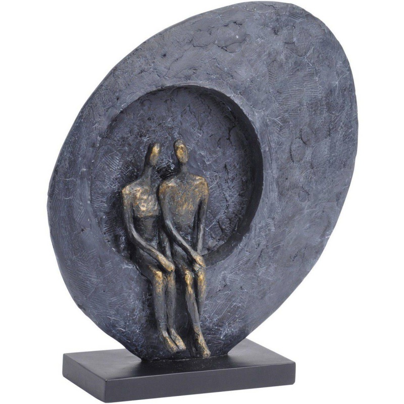 Libra Bronze Abstract Couple Sculpture