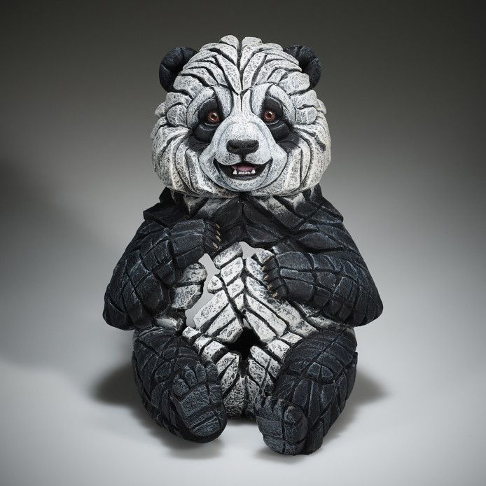 Edge Sculptures Light Edge Panda Cub Sculpture