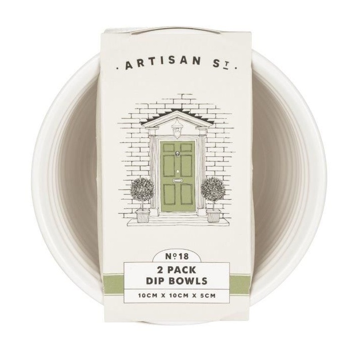 Artisan Street Dip Bowl 2 Pack