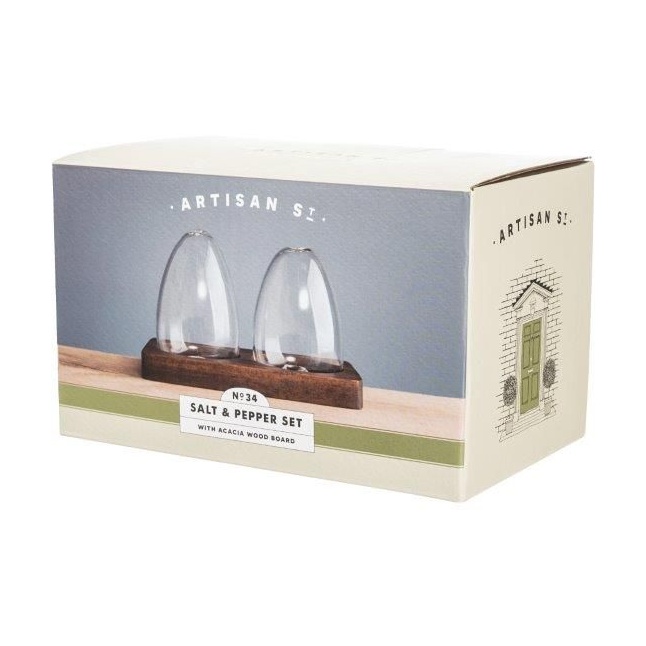 Captivate Dark Artisan Street Salt And Pepper Set