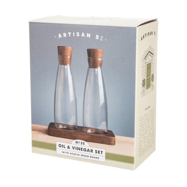 Captivate Light Artisan Street Oil And Vinegar Set