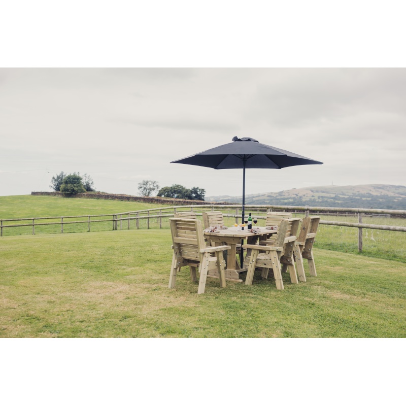 Churnet Valley Churnet Valley Ergo 6 Seat Table Set - 6 x Chairs