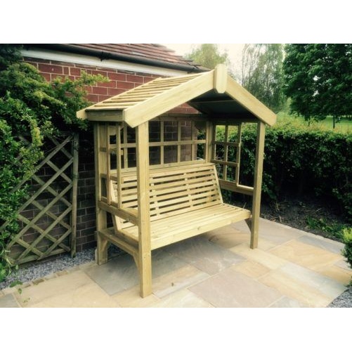 Churnet Valley Cottage Arbour Trellis 3 Seater