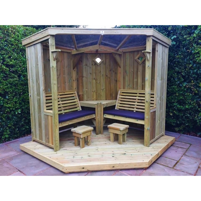 Churnet Valley Four Seasons Garden Room Without Decking