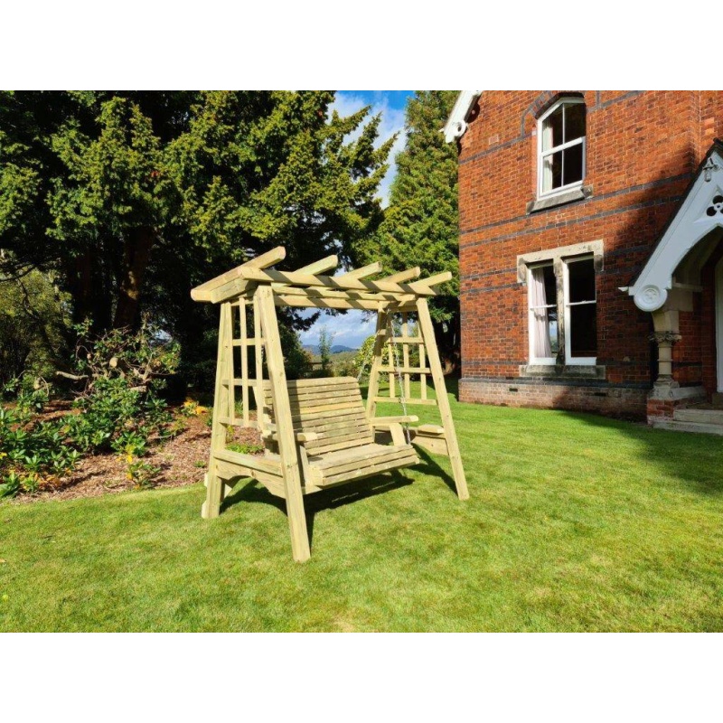 Churnet Valley Pergola Swing 2 Seater