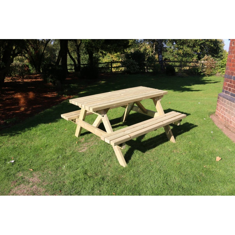 Churnet Valley Deluxe Picnic Table 1500 Length