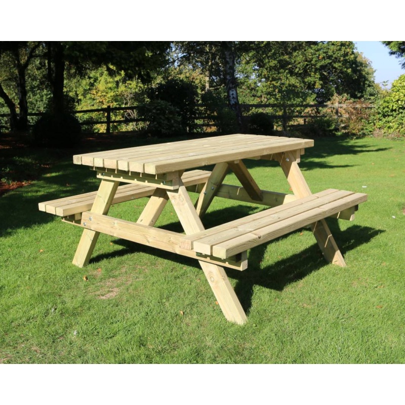 Churnet Valley Deluxe Picnic Table 1.8m